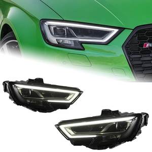 AKD Car Lights for Audi A3 LED Headlight 2013-2019 A3 8V Head Lamp Projector Lens DRL Front Automotive Accessories