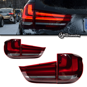 AKD Car Styling for BMW X5 Tail Lights 2013-2018 F15 LED Tail Lamp DRL Signal Brake Reverse auto Accessories