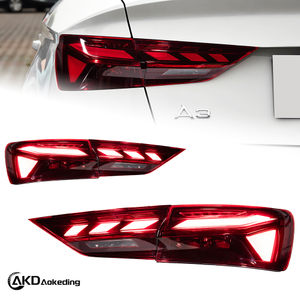 AKD is suitable for upgrading the taillight assembly of 2013-2016 Audi A3 models from low-end to high-end versions with LED daytime running lights and sequential turn signals.