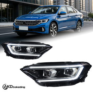 AKD is suitable for 2019-2023 Volkswagen Jetta MK7 models, and is a high-spec LED projector headlight assembly with sequential turn signals.
