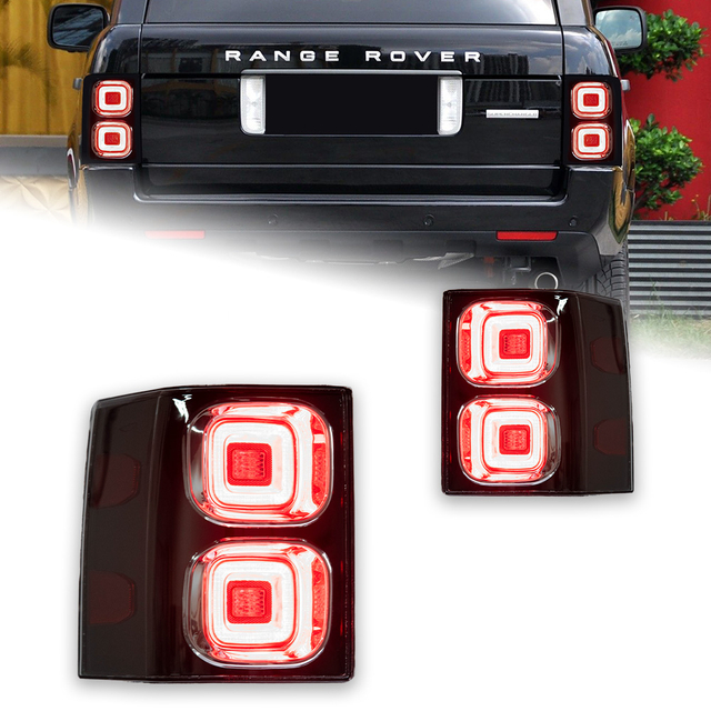 AKD Car Styling Tail Lamp for Land Rover Range Rover Tail Lights 2002-2012 LED Tail Light LED DRL Signal Automotive Accessories