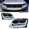 AKD Car Styling Head Lamp for VW Amarok Headlights 2010-2020 LED Headlight Projector Lens DRL Signal Animation Auto Accessories