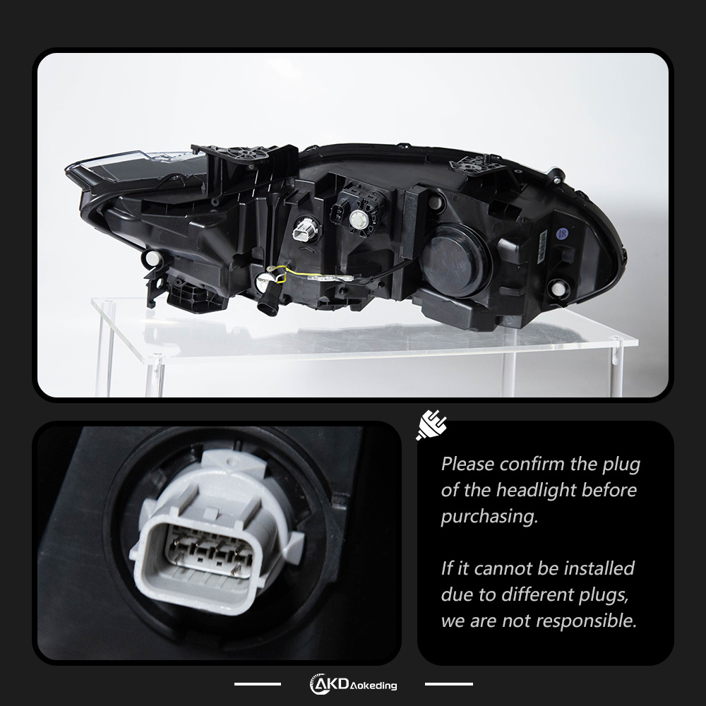 AKD Car Lights for Honda Accord X G10 2018-2022 LED Auto Headlights Assembly Upgrade Dynamic Evil Eyes Design Signal Lamp Tool Accessories