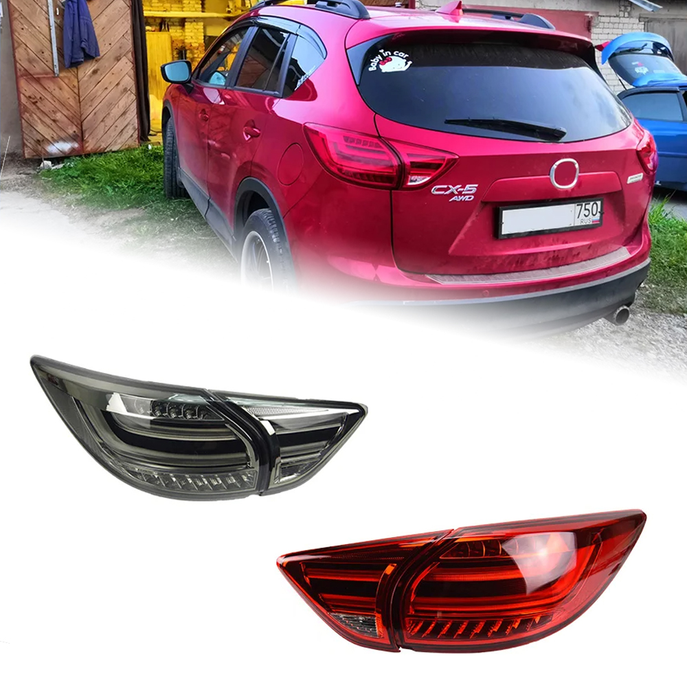 AKD Car Styling for Mazda CX-5 Tail Lights 2013-2017 CX-5 LED Tail Lamp CX5 LED DRL Signal Brake Reverse auto Accessories