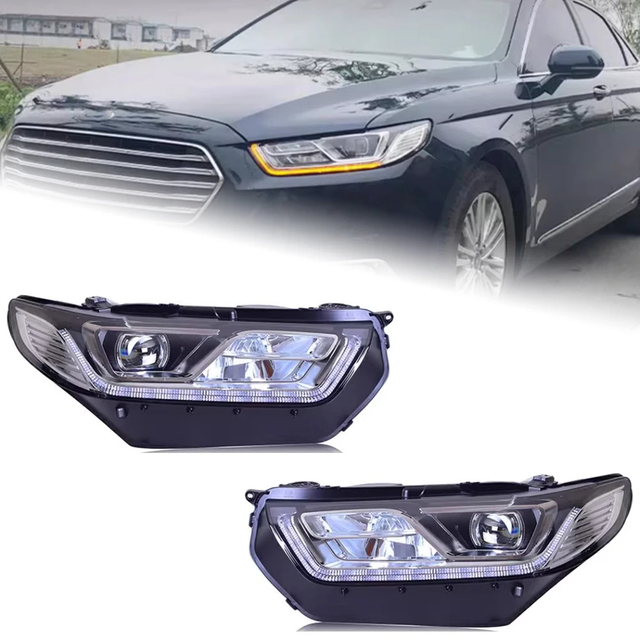 AKD Car Styling Head Lamp for Ford Taurus Headlights 2015-2018 Taurus LED Headlight DRL Hid Bi Xenon Auto Accessories