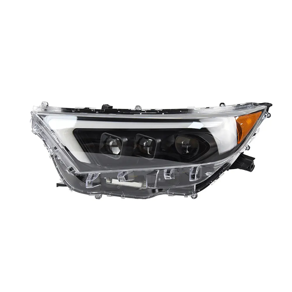 AKD Car Styling Head Lamp for Toyota RAV4 Headlights 2019-2021 New Rav4 LED Headlight Projecto Lens DRL Automotive Accessories