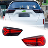 AKD Car Lights For Honda Fit Jazz 2021-2022 GR9 Life LED Auto Taillight Assembly Upgrade Dynamic Highlight Gypsophila Design Accessories