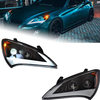 AKD Car Styling Head Lamp for Hyundai Genesis Coupe Headlights 2009-2012 Angel Eye Headlight LED DRL Signal Hid Auto Accessories