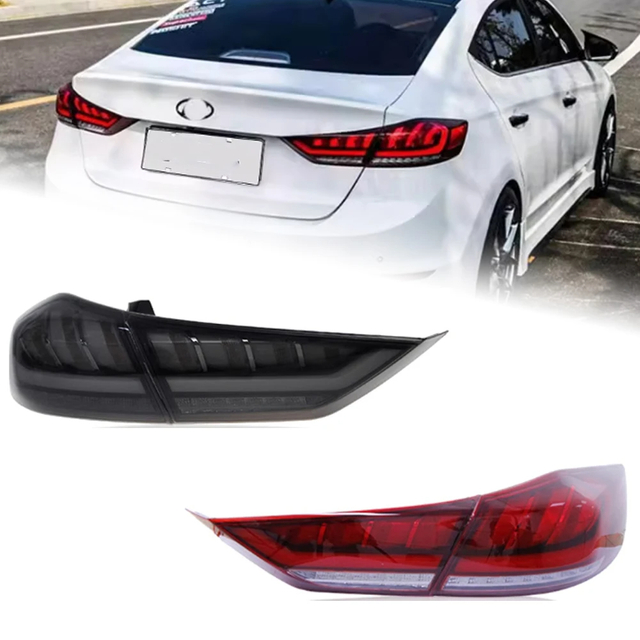 AKD Car Styling for Hyundai Elantra Tail Light 2017-2018 New Elantra MD LED Tail Lamp DRL Signal Brake Reverse auto Accessories