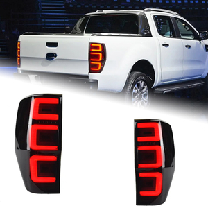 AKD Car Lights For VW Ranger Everest T6 2012-2020 LED Auto Taillight Assembly Upgrade All New Design Dynamic Signal Lamp Accessories