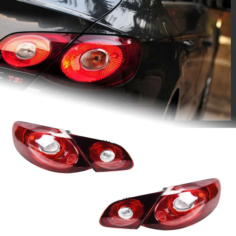 AKD Tail Light For VW CC 2010-2012 Taillights Rear Lamp LED DRL Running Signal Brake Reversing Parking light Facelift