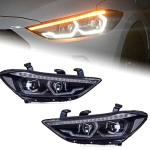 AKD Car Styling for Hyundai Elantra Headlight 2016-2020 New Elantra Headlight Brand Eagle Eye DRL Hid Bi Xenon Auto Accessories