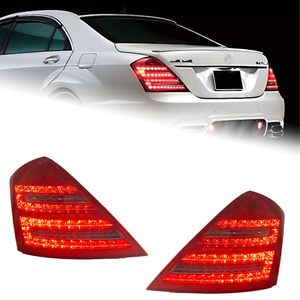 AKD Car Styling Tail Lamp for Benz W221 Tail Lights 2006-2012 S300 S350 S400 LED Tail Light DRL Dynamic Signal Lamp Auto Accessories