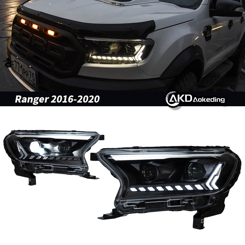 AKD Suitable for Ford Everest 2016-2020 car modification headlights Ranger