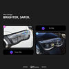 AKD Suitable for Mercedes-Benz E-Class W214 headlamp assembly low and high configuration LED double lens headlight
