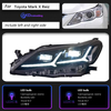 AKD Car Styling for Toyota Mark X Headlights 2010-2013 Reiz LED Headlight LED DRL Animation Bi Xenon Head Lamp Auto Accessories