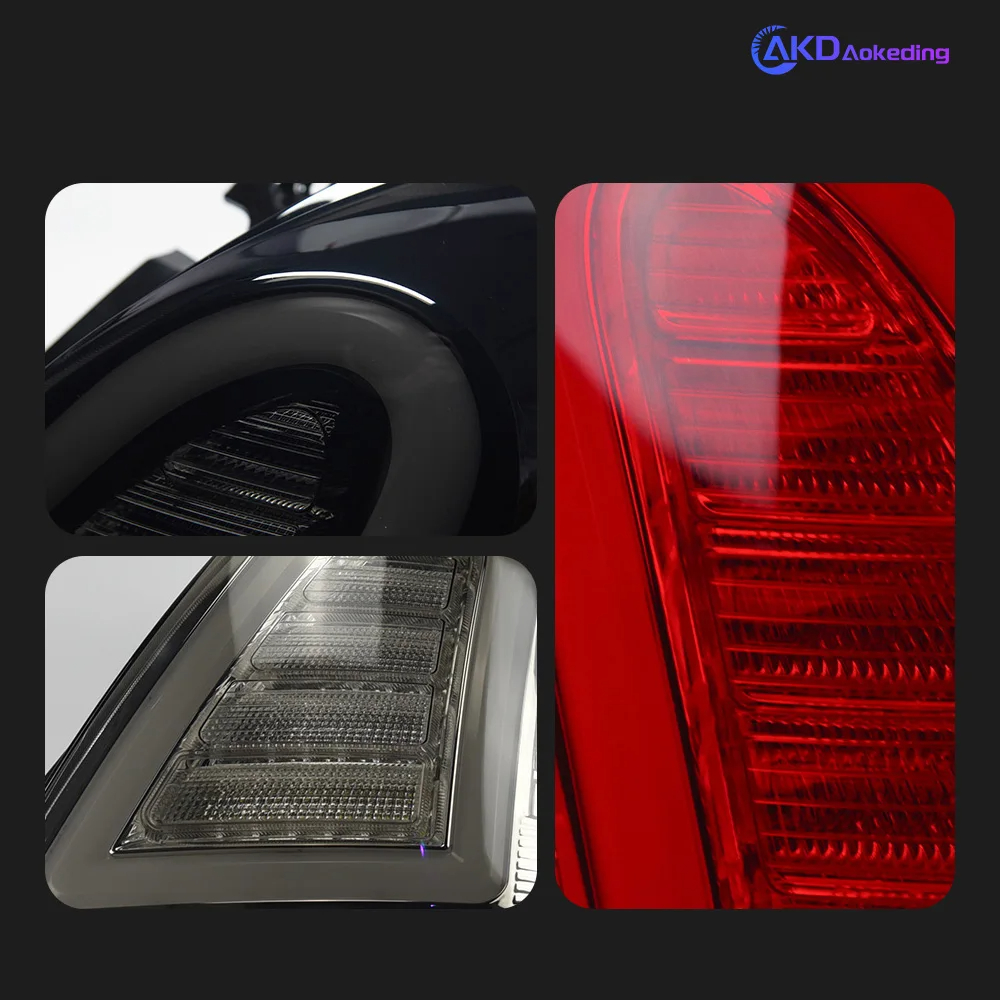 AKD Car Styling for Suzuki Swift Tail Lights 2004-2017 Swift LED Tail Light Rear Lamp DRL Signal Brake Reverse auto Accessories