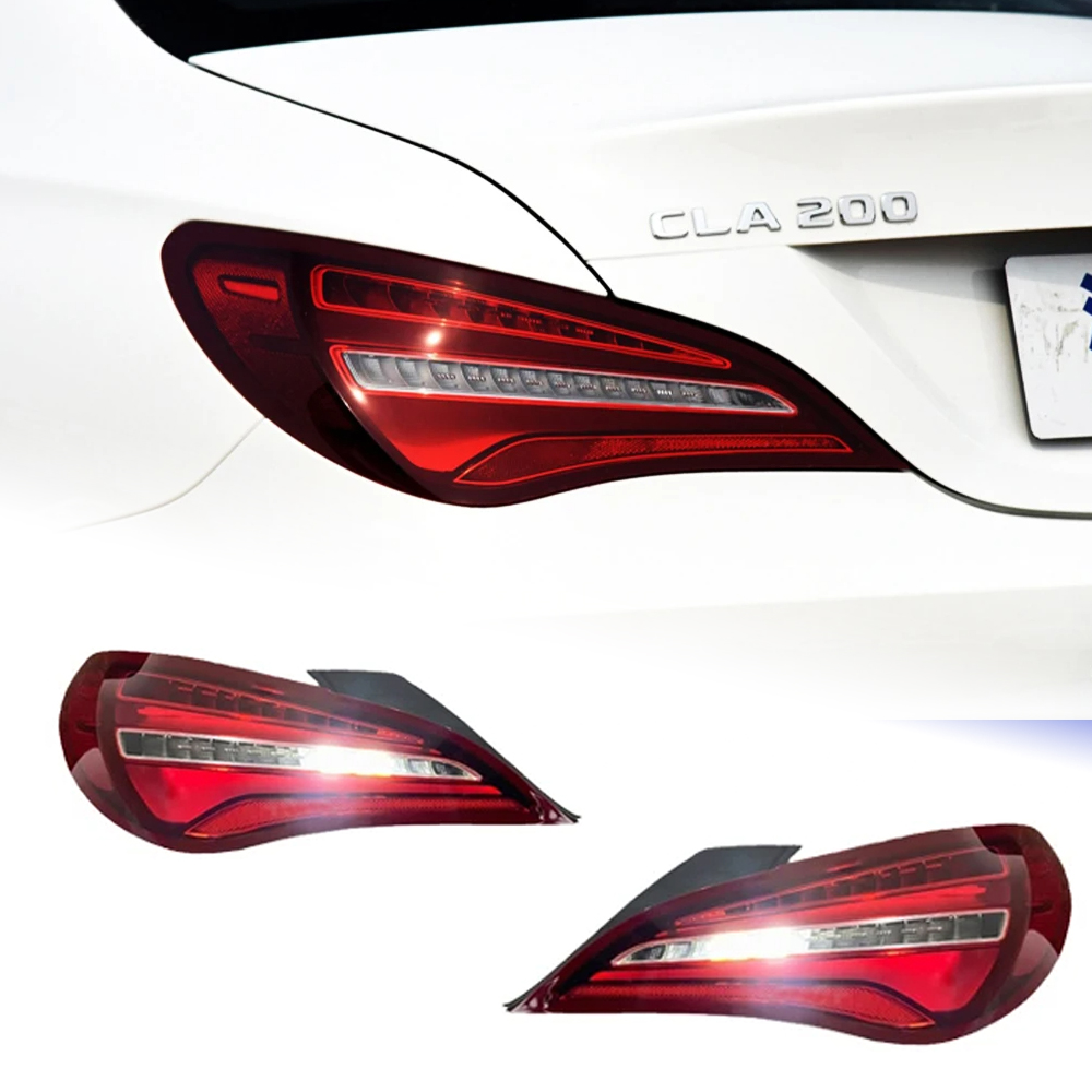 AKD Tail Lamp for BENZ W117 CLA LED Tail Light 2014-2019 CLA180 CLA220 CLA260 Rear Fog Brake Turn Signal Automotive Accessories