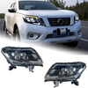 AKD Car Styling Head Lamp for Nissan Navara Headlights 2014-2021 NP300 Frontier LED Headlight Signal DRL LED Projector Auto Accessories