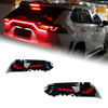 AKD 4 PCS Car Tail Lights Parts For RAV4 RAV 4 2019 2020 2021 Taillights Rear Lamp LED Signal Reversing Parking FACELIFT