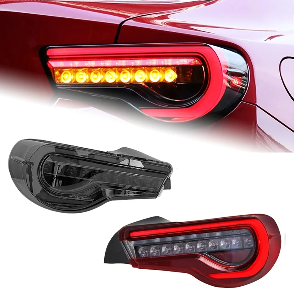 AKD Car Lights For Toyota BRZ 86 86GT BRZ 2012-2019 LED Auto Taillight Assembly Upgrade All New Design Dynamic Signal Lamp Accessories