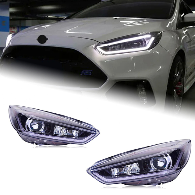 AKD Car Styling Head Lamp for Ford Focus Headlights 2015-2018 Focus 4 LED Headlight Dynamic Signal DRL Hid Bi Xenon Auto Accessories