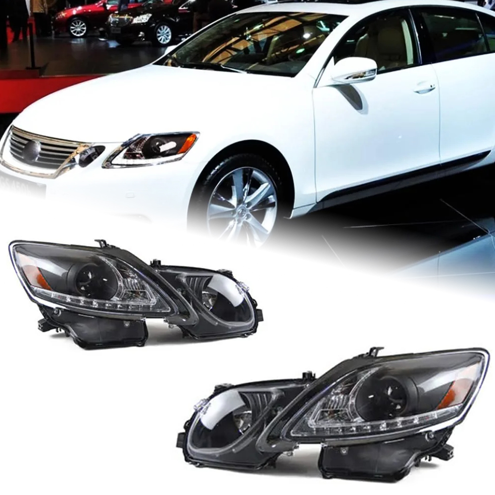 AKD Car Styling Head Lamp for Lexus GS350 Headlight 2004-2011 GS300 LED Headlight DRL Hid Bi Xenon Auto Accessories