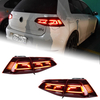 AKD Car Lights for VW Golf 7.5 2018-2021 Golf7.5 Upgrade Passat B8.5 Design Rear Fog Lamp Dynamic Turn Signal Highlight Break