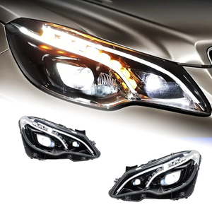 AKD Head Lamp for BENZ W207 A207 C207 E-Class Coupe LED Headlight 2009-2017 DRL Turn Signal High Beam Angel Eye Projector Lens