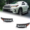 AKD Headlight For Toyota 2018-2021 Kluger Highlander Head Lights Style Replacement DRL Daytime lights Lighthouse Projector Facelift