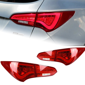 AKD Car Styling for Hyundai IX45 Tail Lights 2013-2017 New Santa Fe LED Tail Lamp LED DRL Signal Brake Reverse Auto Accessories