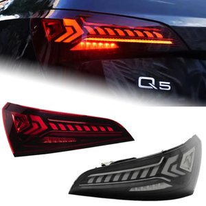 AKD Car Lights for Audi Q5 Q5L LED Tail Light 2008-2018 Q5 Q5L Rear Fog Brake Turn Signal Automotive Accessories