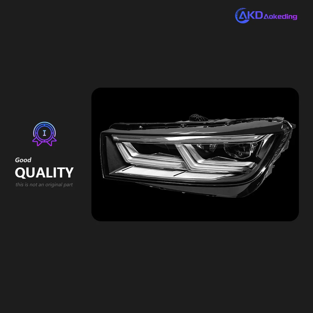 AKD Car Styling Headlights for Audi Q5 LED Headlight 2009-2018 Head Lamp DRL Signal Projector Lens Automotive Accessories