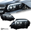 AKD Headlight Assembly Upgrade for 2014-2019 Mercedes-Benz GLS Models: LED Laser Sequential Turn Signals, Daytime Running Lights, And Bi-xenon Projector Lenses.