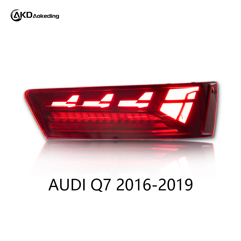 AKD Is Suitable for Retrofitting The Taillight Assembly of 2016-2019 Audi Q7 with New LED Dynamic Daytime Running Lights And Sequential Turn Signals.