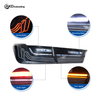 AKD LED Taillight Assembly Retrofit for 2019-2022 BMW 3 Series G20 G28 Models, Featuring Sequential Turn Signals.