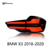 AKD Taillight Assembly for 2018-2020 BMW X3 G01G08, Modified with LED Sequential Turn Signals for The New X5 Model.