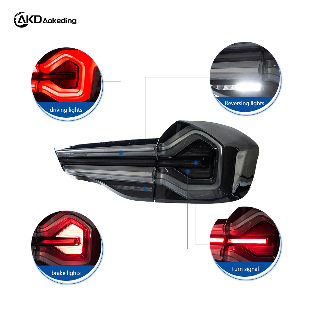 AKD LED Taillights, Daytime Running Lights, Brake Lights, And Turn Signals Suitable for 2018-2020 BMW X3 G08 G01 Models.