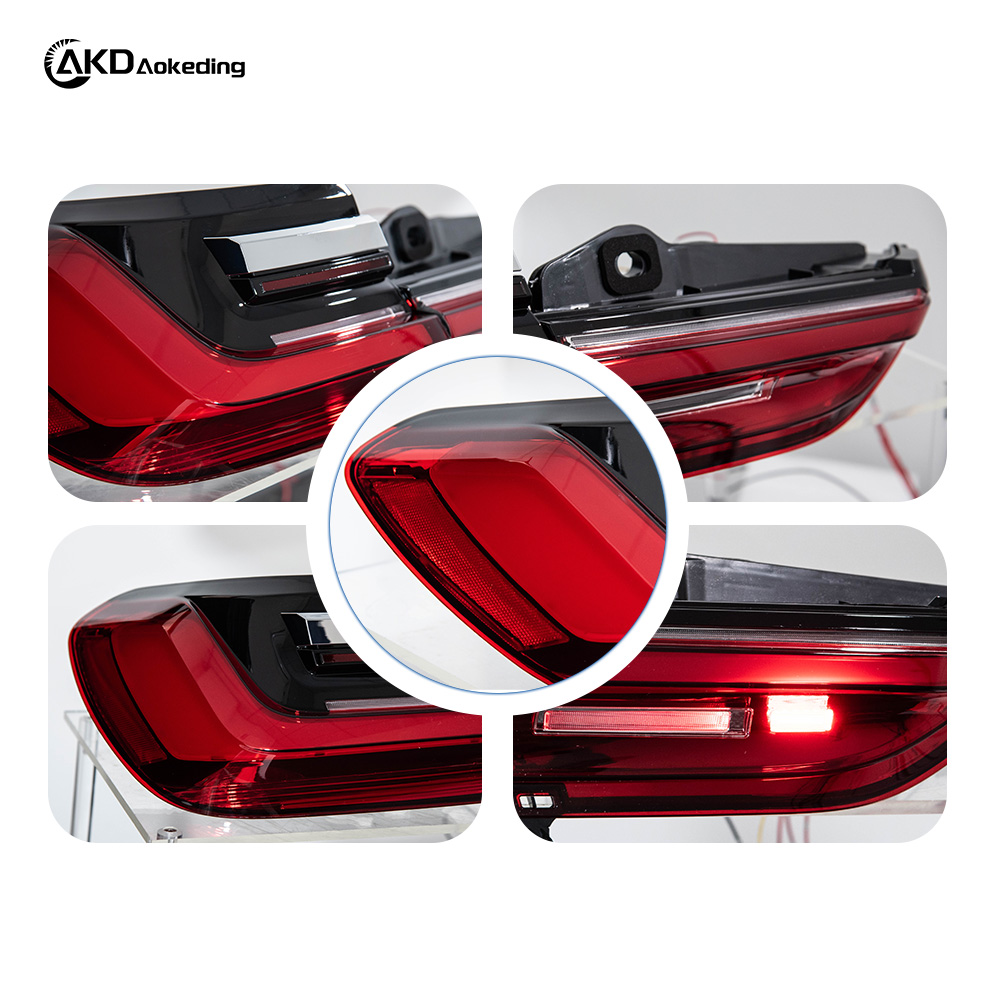 AKD Is Suitable for Modifying The Taillight Assembly of 2016-2018 BMW 7 Series G11 To G12 Models, Including The Rear Taillights, Brake Lights, And Daytime Running Lights.