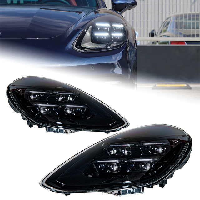 AKD LED matrix projector headlights are suitable for 2018-2023 Porsche Panamera 917.1 and 917.2 models.