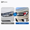 AKD is suitable for retrofitting 2011-2018 Volkswagen POLO "Devil Eye" headlight assemblies with LED lenses, daytime running lights, and sequential turn signals.
