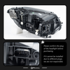 AKD headlight assembly with LED daytime running lights and turn signals for 2014-2021 Mercedes-Benz C-Class W205 models.
