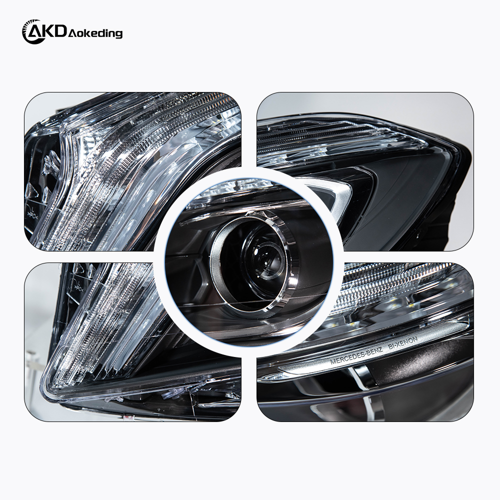 AKD is a genuine factory-fitted low-lift LED projector headlight assembly for 2012-2018 Mercedes-Benz A-Class W176 models.