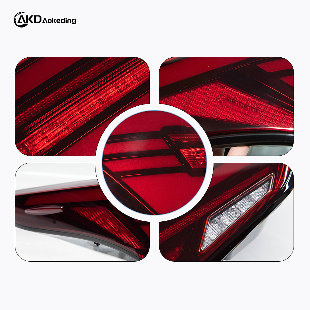 AKD is suitable for retrofitting the taillight assembly of 2022-2023 Toyota Highlander with LED daytime running lights and sequential turn signals.