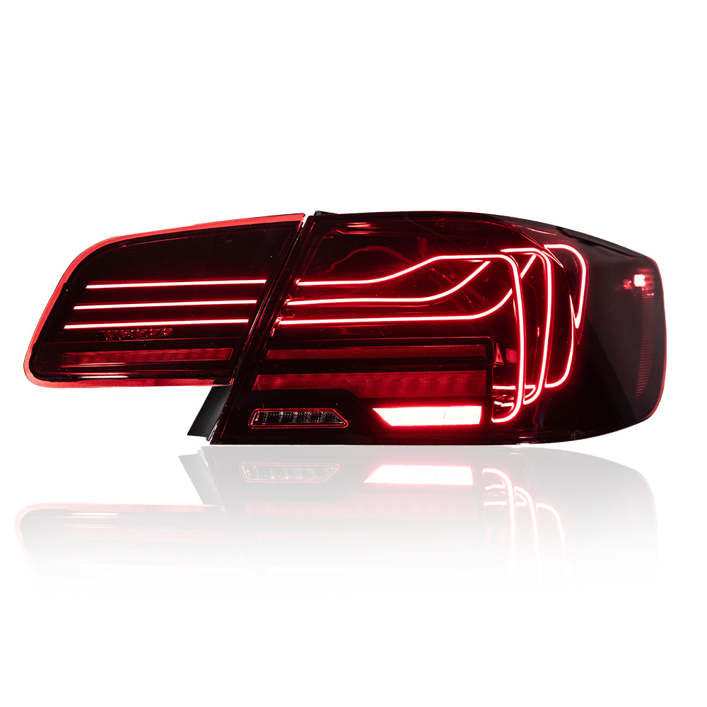 AKD is suitable for modifying 2006-2012 BMW 3 Series E92 taillights with laser lines, LED turn signals, brake lights, and reversing lights.
