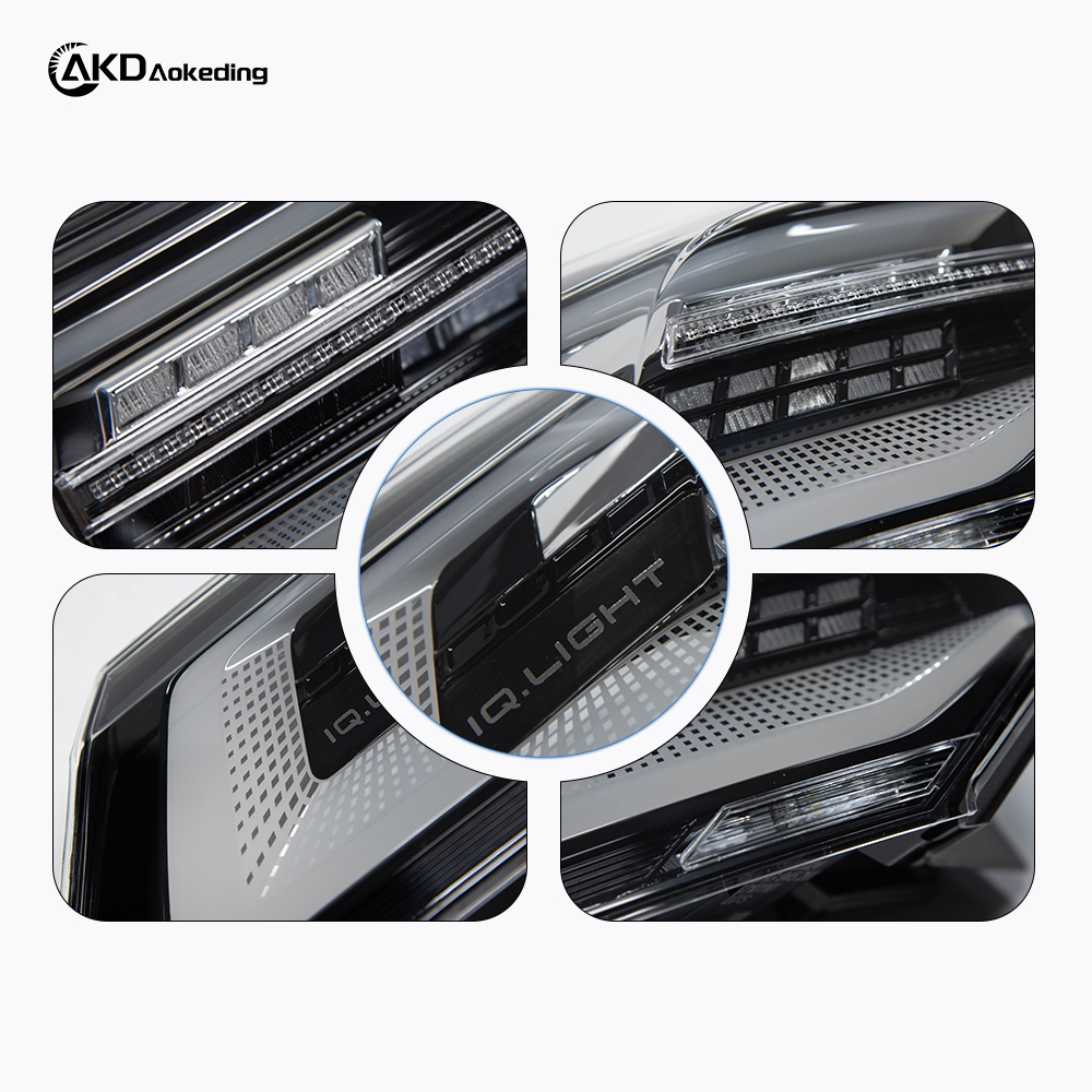 AKD Car Styling Tail Lamp for VW Golf 8 Tail Lights 2018-2021 Golf 8 LED Tail Light Golf MK8 Rear Stop DRL Brake Auto Accessories