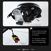 AKD headlight assembly specifically for 2014-2023 BMW Mini models (F55, F56, F57) with upgraded daytime running lights, LED projector headlights.