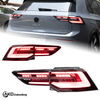 AKD Car Styling Tail Lamp for VW Golf 8 Tail Lights 2018-2021 Golf 8 LED Tail Light Golf MK8 Rear Stop DRL Brake Auto Accessories