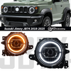 AKD is suitable for 2018-2025 Suzuki Jimny modified with LED projector headlights and daytime running lights.