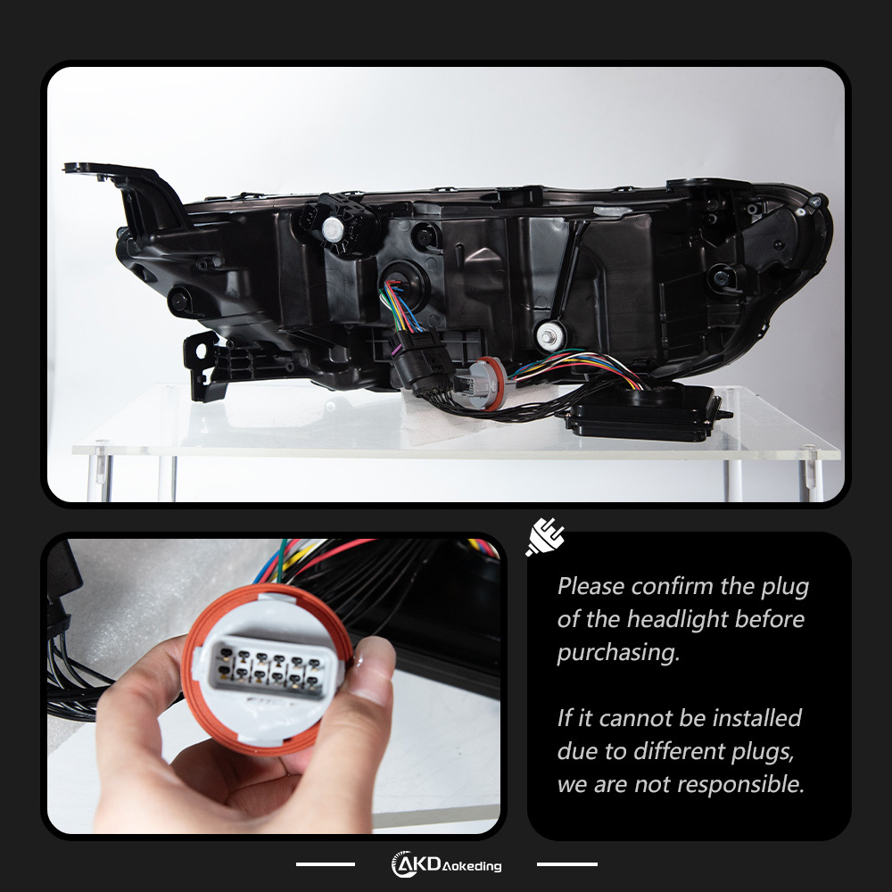 AKD LED daytime running lights and sequential turn signals are compatible with 2023-2026 Honda Accord 11th generation models.